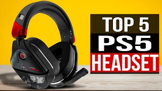 TOP 5 Best PS5 Headset in 2023 [upl. by Ecirbaf967]