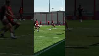 VINCENT KOMPANY GOAL IN TRAINING FC BAYERN [upl. by Negroj67]