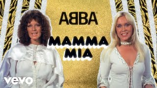 ABBA  Mamma Mia Official Lyric Video [upl. by Hgeilyak]