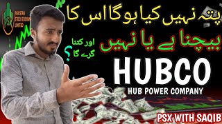 HUBCO  Why Its Price Is Continuously Declining  Pakistan Stock Exchange  PSX Trading [upl. by Lashar399]