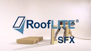 RoofLITE Installation Video  SFX [upl. by Yenitsed]