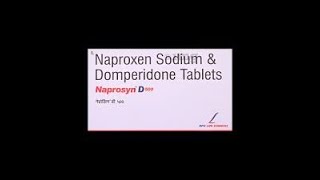 Naprosyn D 500 Tablet  Uses और How to Take NaprosynD [upl. by Attlee256]