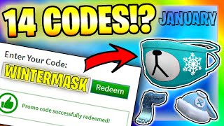 14 Codes ALL NEW PROMO CODES in ROBLOX January 2024 [upl. by Ramuk]