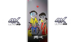 Nobita Shizuka Status  Cartoon  Love Song ❤  WhatsApp status ❤ Doraemon Full Screen 4K [upl. by Perloff740]