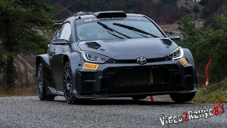 Test MonteCarlo 2024  PierreLouis Loubet  Toyota Yaris Gr Rally2 By PapaJulien [upl. by Ayotac234]