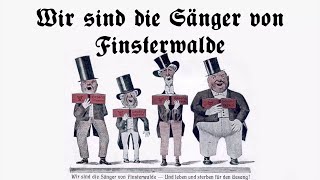 Wir sind die Sänger von Finsterwalde  German Song  English translation [upl. by Akimert]