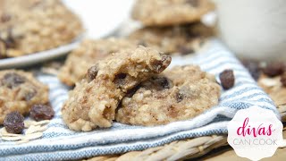 The Bomb VEGAN Oatmeal Raisin Cookies [upl. by Aibonez103]