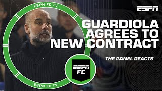 Pep Guardiola’s new contract with cause everyone at Man City to take a ‘sigh’ – Nicol  ESPN FC [upl. by Jabez495]