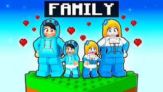 Having A LEGO FAMILY in Minecraft With Crazy Fan Girl [upl. by Brackett]