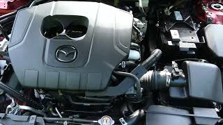 Sound of a 25L nonturbo Skyactiv engine in Mazda CX30 [upl. by Ainitsirc525]