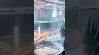 Freshly Fried Chinese Crullers Street Food in Action streetfood flavorsofchina food chinafood [upl. by Asyar]