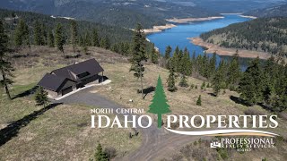 MOVE IN READY Incredible custom built home overlooking Dworshak Reservoir in Orofino Idaho [upl. by Ynned]