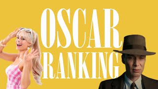 Alle 10 BESTER FILM Nominierungen 2024 im großen RANKING  Oscars 2024 [upl. by Roskes]