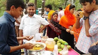 Kacha Aam Vorta Tasty Indian Street Food Masala Aam Green Mango Aam Vorta Street Food Spicy Mango [upl. by Lavelle]