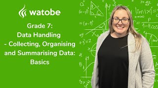 Grade 7  Data Handling collecting organising and summarising data basics [upl. by Cogswell]