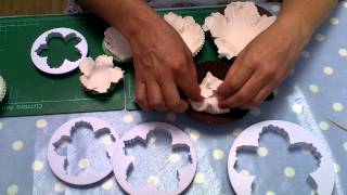 How to make an easy Peony Flower by Le Beau Cake [upl. by Cynar]