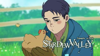 Stardew Daily with the Chicken Man 【Stardew Valley animation】【星露谷物語】 [upl. by Ahseken]