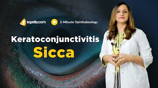 Keratoconjunctivitis Sicca  2Minute Ophthalmology  Medical Video  VLearning [upl. by Ordnas]