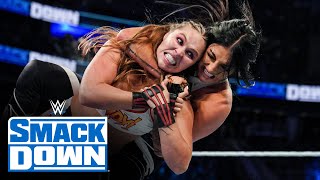 Ronda Rousey dominates the field to win a WWE Extreme Rules title match SmackDown Sept 9 2022 [upl. by Ax]