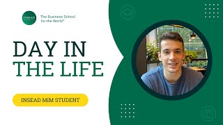 A Day in the Life of an INSEAD MIM Student [upl. by Godewyn]