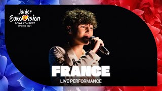 Titouan  Comme ci comme ça LIVE  France 🇫🇷  Junior Eurovision 2024  JESC2024 [upl. by Pytlik862]