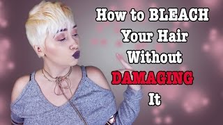 How To BLEACH Your Hair Without DAMAGING It  A Poisoned Production [upl. by Brouwer]