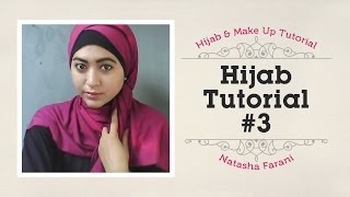 Hijab Tutorial  Natasha Farani 3 [upl. by Mall865]