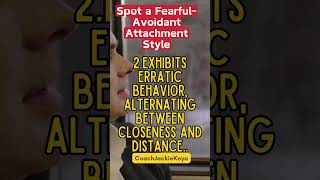 How to Spot a Fearful Dismissive Attachment AttachmentStyles FearfulAvoidant facts love [upl. by Seko81]