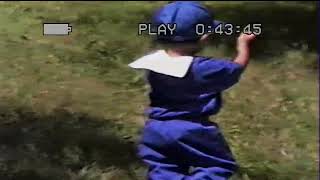 July 23 1994 Camcorder recording of myself and family apple picking lol [upl. by Hopfinger484]