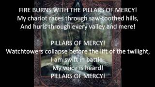 Absu  Pillars of Mercy Lyrics [upl. by Oelgnaed625]