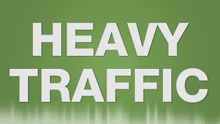 Heavy Traffic SOUND EFFECT  Starker Verkehr Autos City SOUNDS [upl. by Aretta]