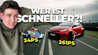 RENNKART vs SPORTWAGEN Wer ist schneller [upl. by Cyrus760]