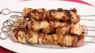 Chicken Kebab Recipe  Laura Vitale  Laura in the Kitchen Episode 623 [upl. by Ellord]