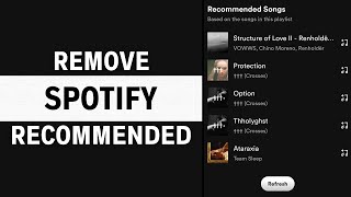 How To Remove Recommended Songs from Spotify Playlist [upl. by Brittni]