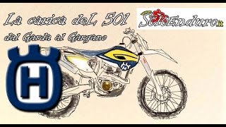 La carica del 501  Viaggio Test Husqvarna FE 501 my 2016 [upl. by Jenny]