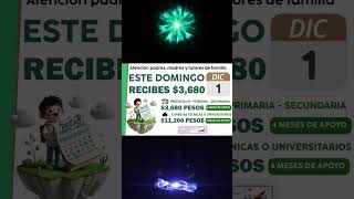 📌💰Pagos de 3680 y 11200 a partir de este domingo 01 de diciembre de la Beca Benito Juárez 2024 [upl. by Yesdnyl]