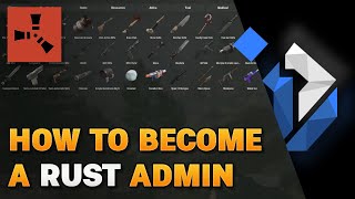 How to Become Admin amp Spawn Items on Rust  2024 [upl. by Nevanod]