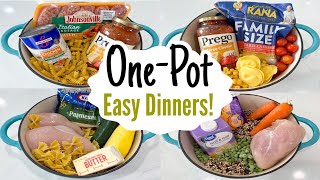 5 TASTY ONE POT RECIPES  The EASIEST Cheap amp Simple Family Meals  Easy Cooking with Julia Pacheco [upl. by Sucramej]