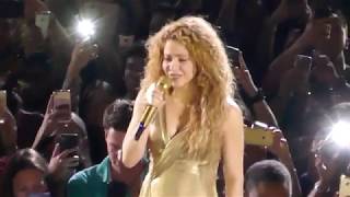 Shakira live with Toneladas  Hips Dont Lie  Ziggo Dome Amsterdam El Dorada Tour 2018 [upl. by Lenssen]