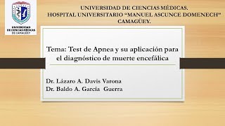 TEST DE APNEA [upl. by Sul]