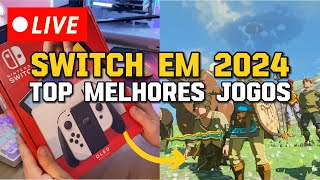 Nintendo Switch OLED em 2024 Top melhores jogos [upl. by Nyladnohr]