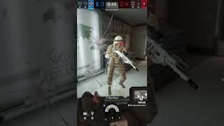 How is this WINNABLE💀 foryou rainbowsixsiege r6siege funny [upl. by Attiuqahs]