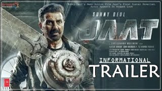 JAAT  Informational Trailer  Sunny Deol  Randeep Hooda  Regina  sdgm Movie  Jaat Movie Teaser [upl. by Drogin]