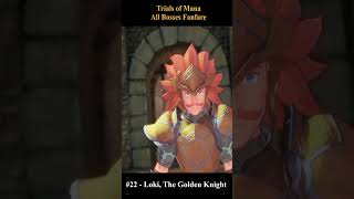 Trials of Mana All Bosses Fanfare  21 and 22 [upl. by Cammi]