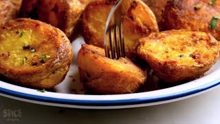 Perfectly Roasted Potatoes at Home With Without Oven [upl. by Hamian]