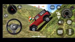 Super car game Mahindra Thar off roading car 🚗 racing Thar 4 by 4 viral video gaming 4x4 thar [upl. by Sugna123]