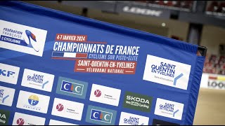 Les Championnats de France de cyclisme sur piste Elite 2024 à SQY [upl. by Lavinia]