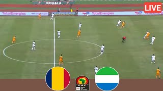 🔴LIVE Chad Vs Sierra Leone  Africa Cup Of Nations Qualification All Goals Analysis amp Highlights [upl. by Rick]