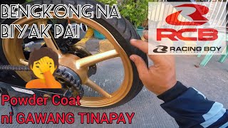 MAGS POWDER COATING  GAWANG TINAPAY  RCB MAGS  RAIDER 150fi [upl. by Rheta]