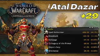 29 Atal Dazar  295 Million reflect Fury Warrior PoV [upl. by Windy]